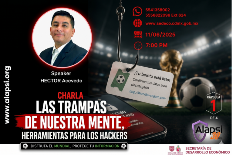 Durante el Mundial no solo compiten las selecciones…También compiten los ciberdelincuentes por quedarse con tus datos, tu dinero y tus cuentas.