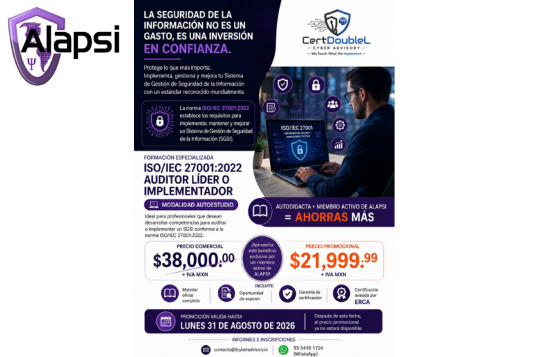 🚨 ¡PROMOCIÓN ESPECIAL PARA MIEMBROS ACTIVOS DE ALAPSI! 🚨