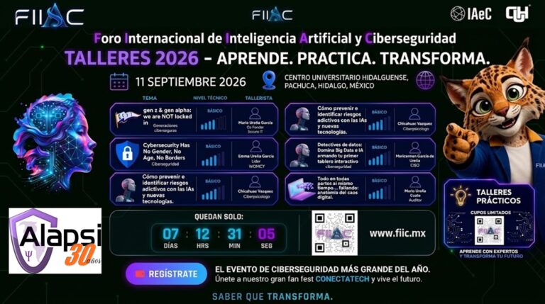 Foro Internacional de Inteligencia Artificial y Ciberseguridad